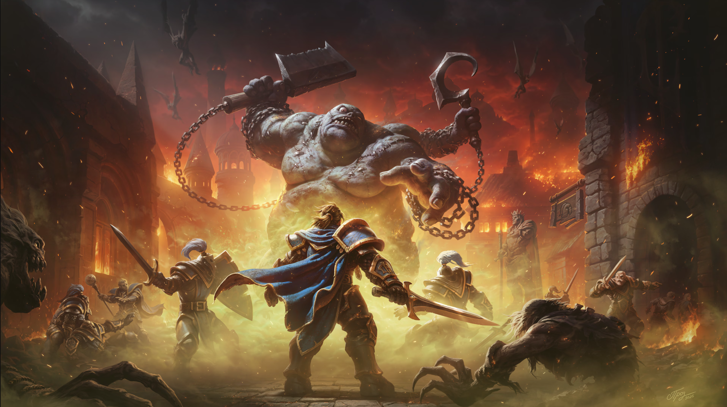 Lordaeron battle artwork